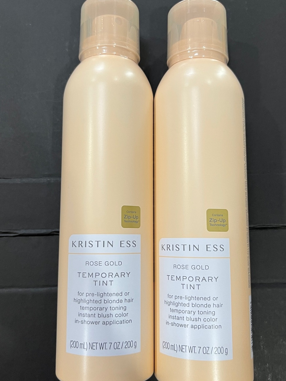 Kristen Ess | Temporary Rose Gold Hair Tint